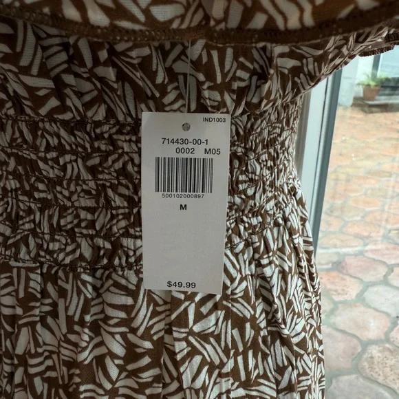 Elegant Brown Off-Shoulder Maxi Dress - Old Navy - Picture 7 of 7